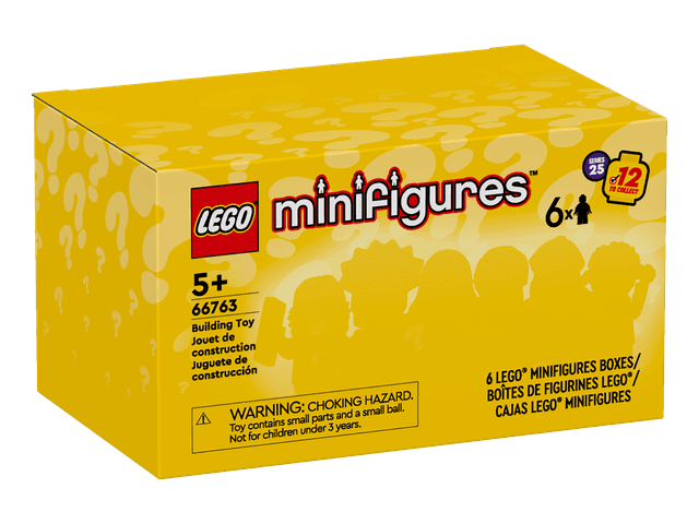 Мініфігурки LEGO® — Серія 25. 6 у пакунку
