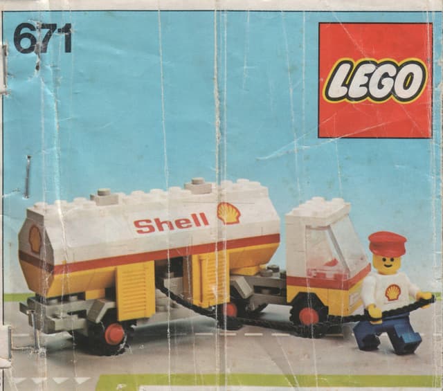 Shell Fuel Tanker