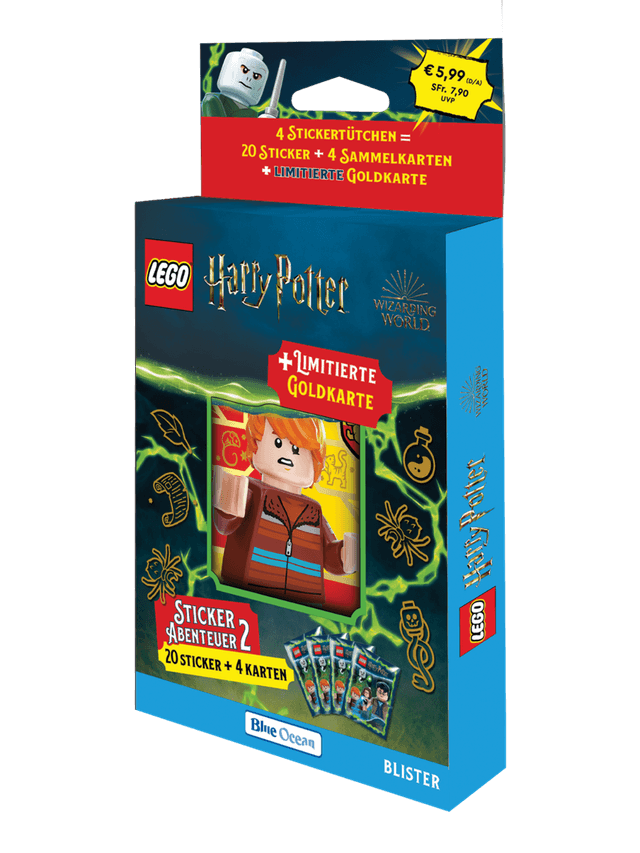 Harry Potter Stickers and Cards - Blister Pack Series 2