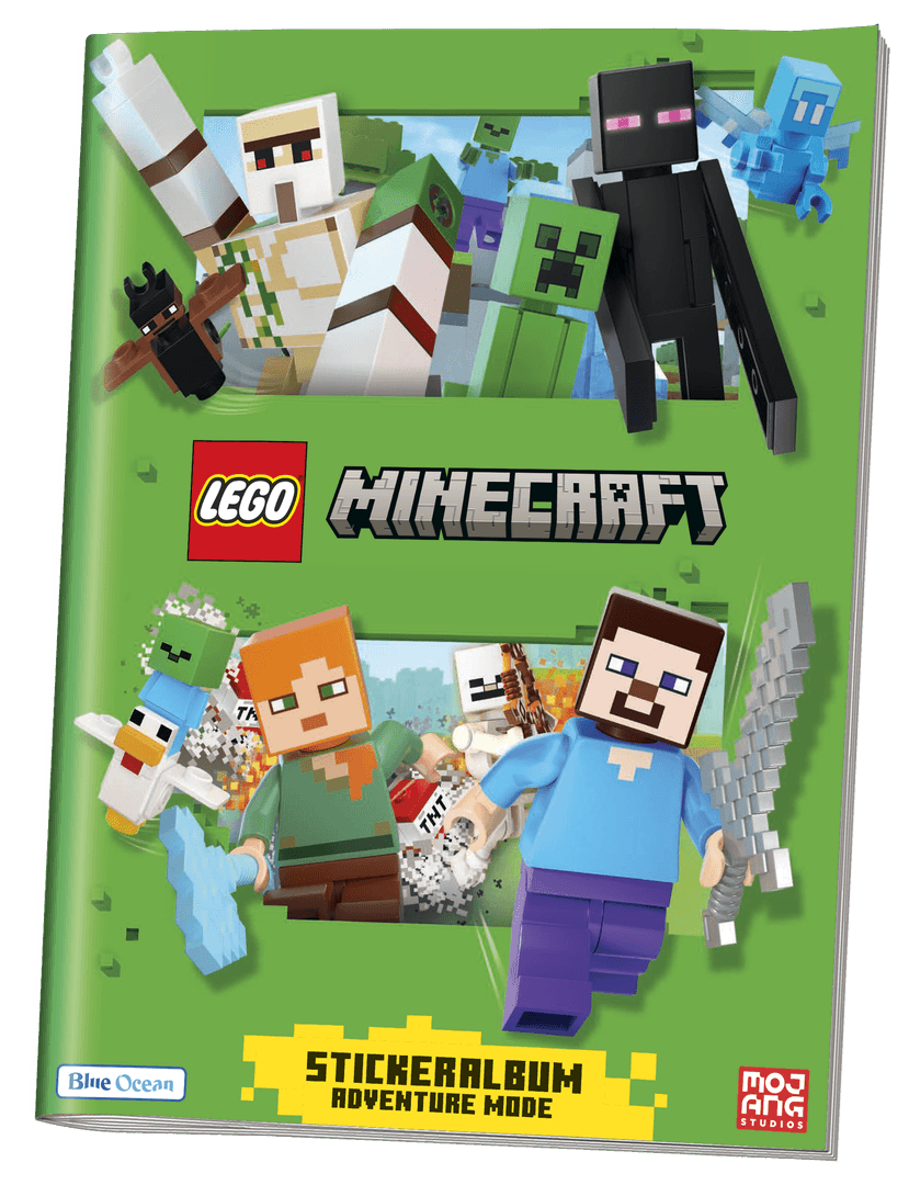 Minecraft Adventure Mode Sticker Series - Sticker Album