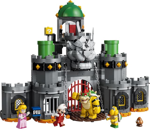 Fire Mario та замок Bowser