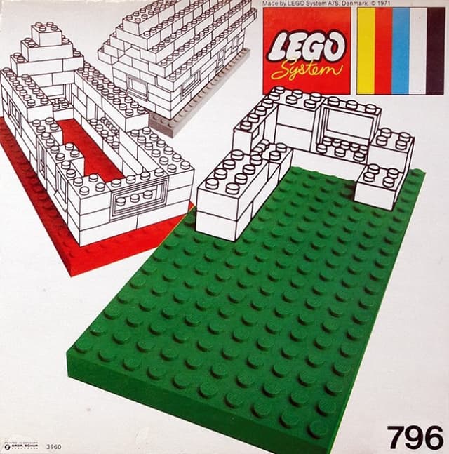 Baseplates, Green and Yellow