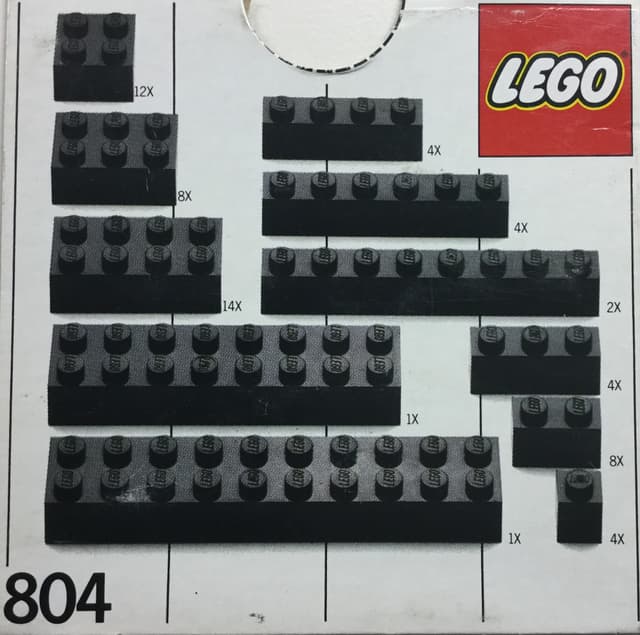 Extra Bricks Black