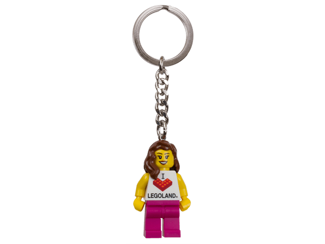 I [Heart] LEGOLAND Key Chain (Female)