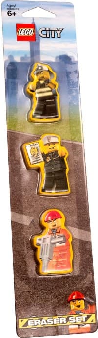 City Eraser Set