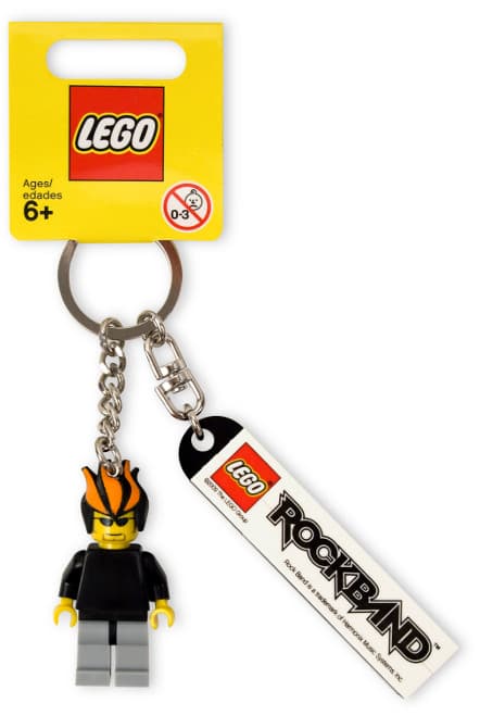 Rock Band Key Chain