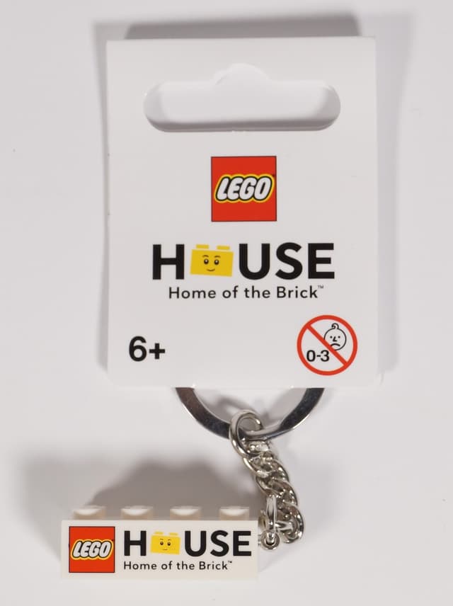 House Brick Key Chain