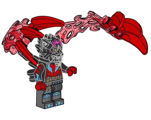 Фігурка Lord Ras #3 Paper Bag Ninjago njo0944