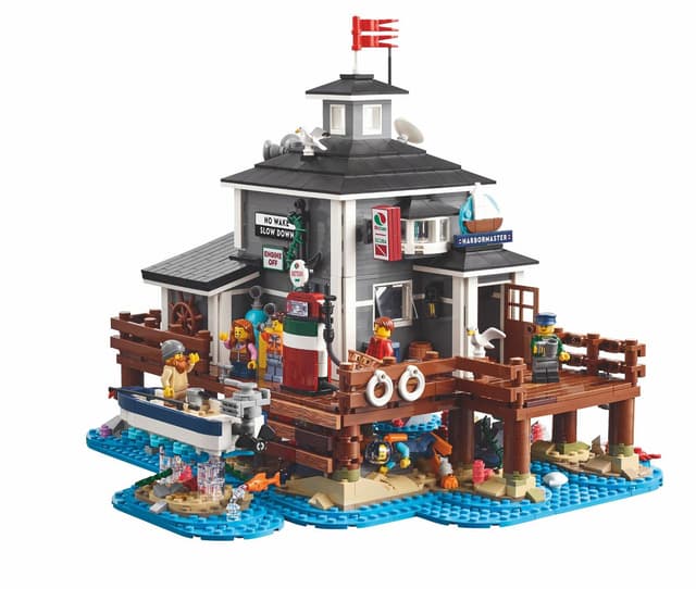Прем'єра: Новий Набір Лего - Офіс капітана порту [LEGO BrickLink Harbormaster's Office]