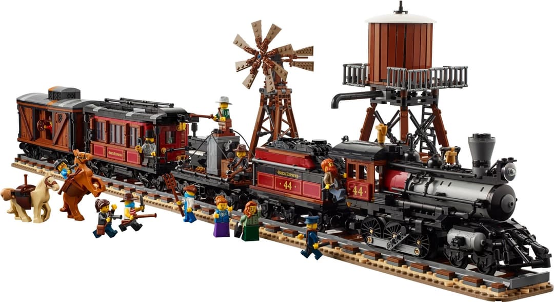 Прем'єра: Новий Набір Лего - Потяг Дикого Заходу [LEGO BrickLink Wild West Train]