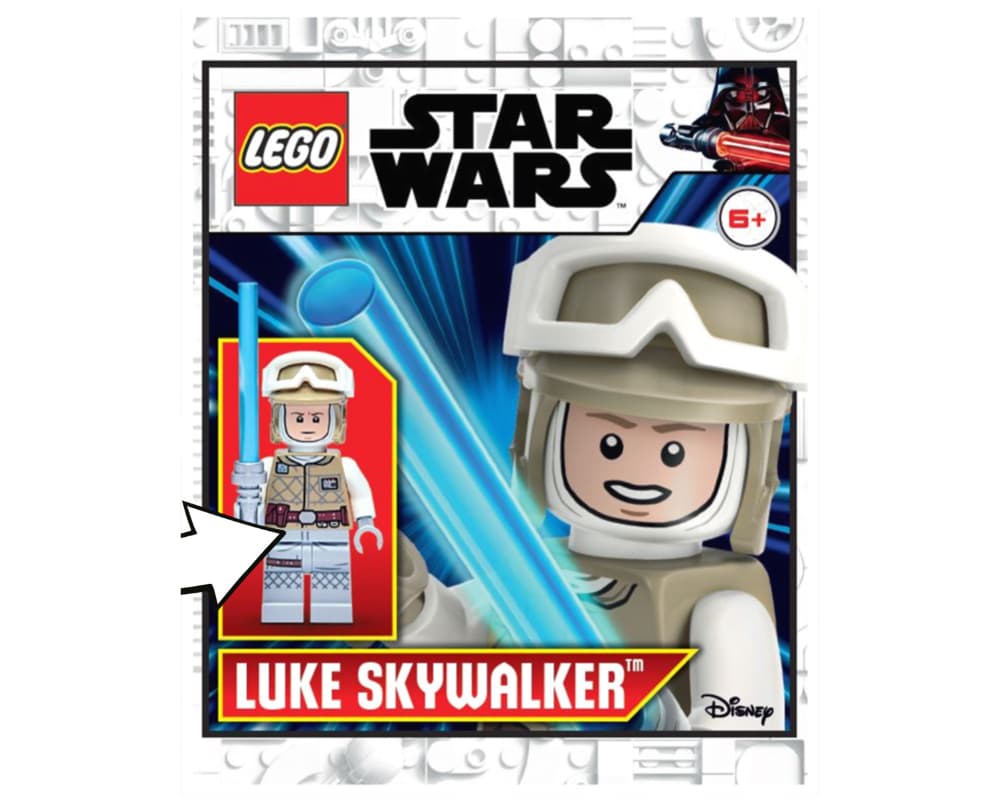 Фігурка Lego Star Wars Джедай Luke Skywalker paper bag 1шт