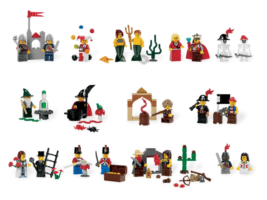 Fairytale and Historic Minifigures