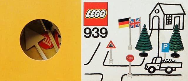 Flags, Trees and Road Signs