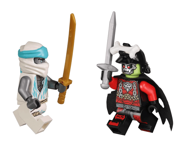 Фігурка Zane vs. Bone King Metal Box Ninjago njo0889 njo0749