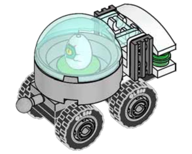Mobile Incubator with Egg , полібег