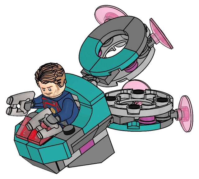 мініфігурка LEGO Marvel Avengers STAR-LORD , полібег