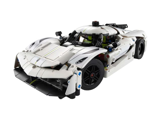 Koenigsegg Jesko Absolut - білий гіперкар