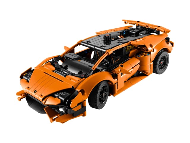 Помаранчевий Lamborghini Huracán Tecnica