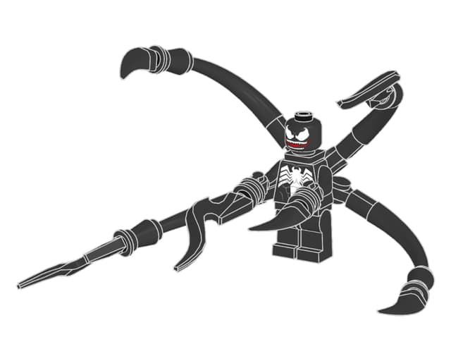 Фігурка Spider-Man: Venom Paper Bag Super Heroes sh0895