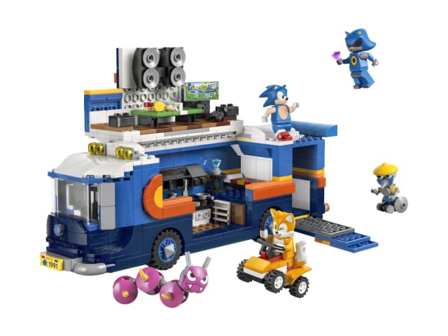 Sonic та командна вантажівка