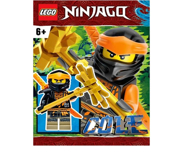 Ninjago: Коул — Конструктор з мініфігуркою «Молот стихії» , полібег