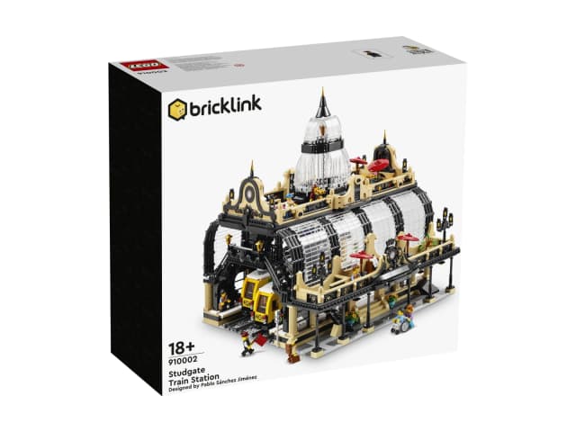 BrickLink Железнодорожный вокзал (4062 Детали)