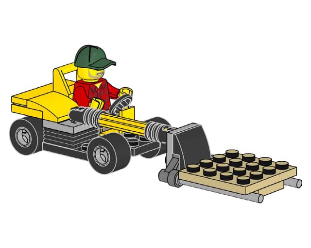 City Fork Lift Truck полібег