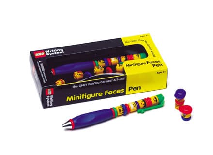 Minifigure Faces Pen