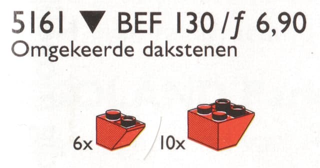 Inverted Slope Bricks