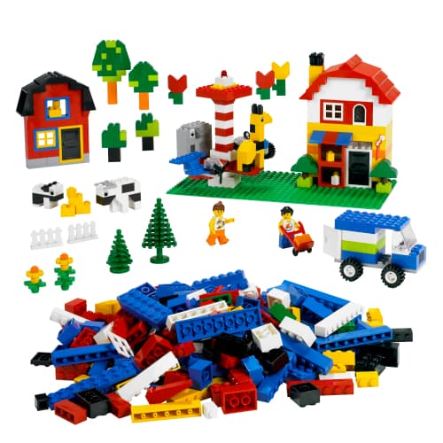 Коробка з елементами LEGO® Delu