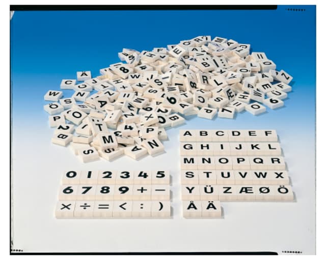 Numbers & Letters
